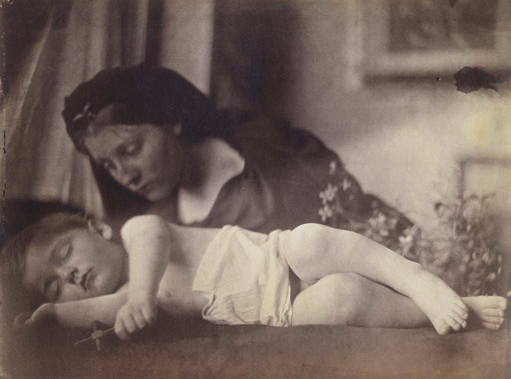 Detail of The Shadow of the Cross by Julia Margaret Cameron