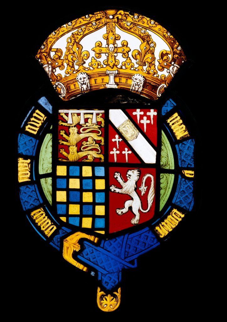 Detail of Coat of Arms. England, early 16th century by Unknown