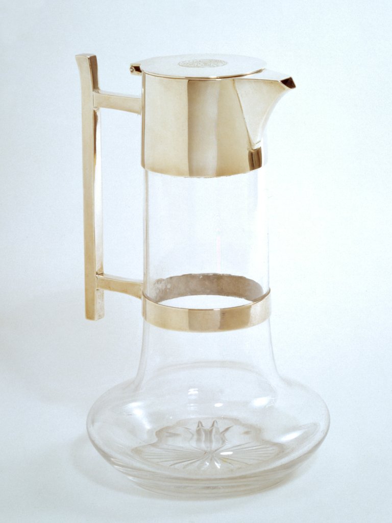 Detail of Decanter by Christopher Dresser