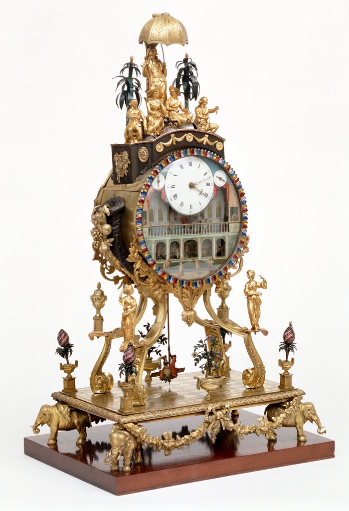 Detail of Clock by William Carpenter