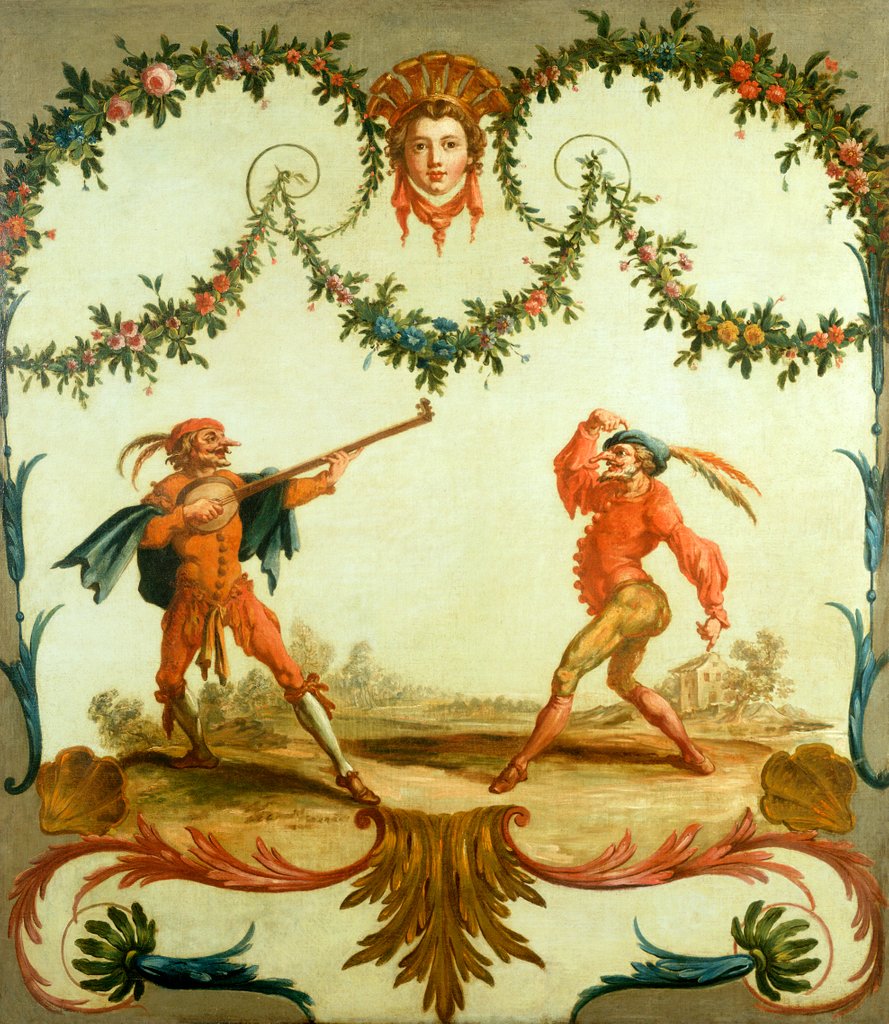 Detail of Gazullo and Cucurucu by Andien de Clermont