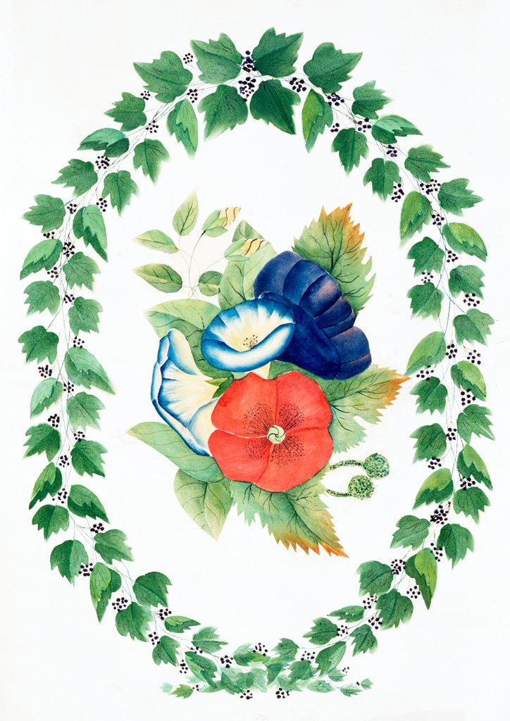 Detail of Flower Design by H. H. Henry