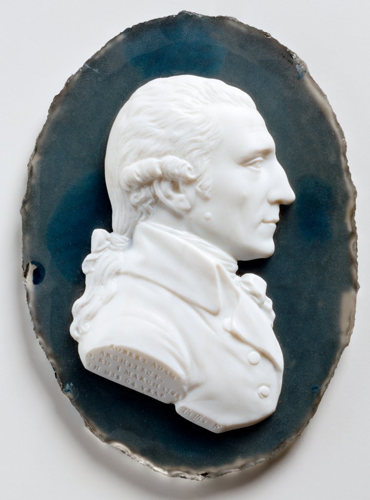 Detail of Robert Adam by James Tassie