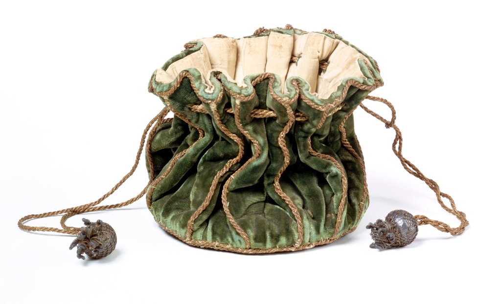 Detail of Gaming purse. France, 17th century by Unknown