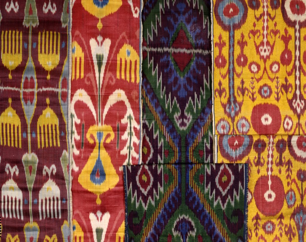 Detail of Ikat, detail by Unknown