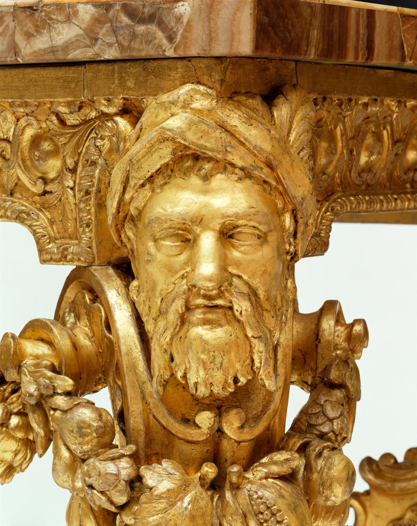 Detail of Table, detail of a side by Matthias Lock