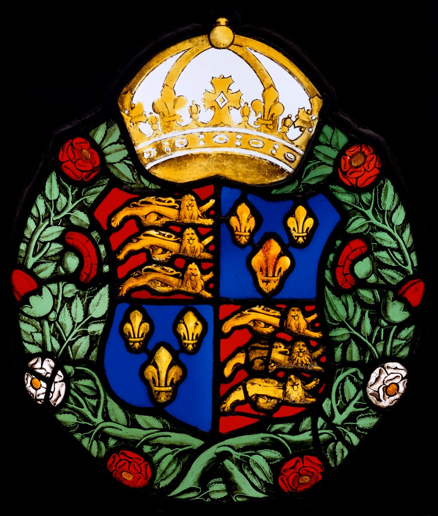 Detail of Medallion. England, mid-16th century by Unknown
