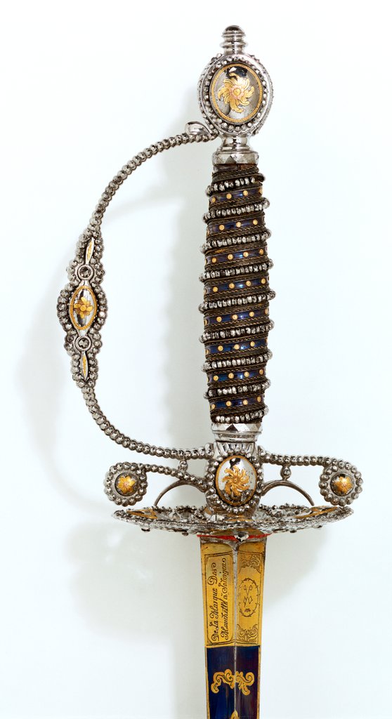 Detail of Hilt sword. Solingen, Germany, late 18th century by Robert Gray