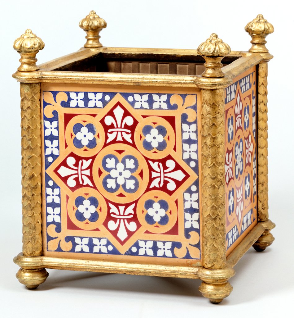 Detail of Jardiniere by Augustus Welby Northmore Pugin