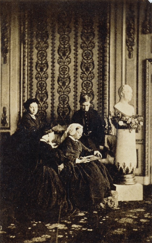 Detail of Queen Victoria at Windsor by William Bambridge