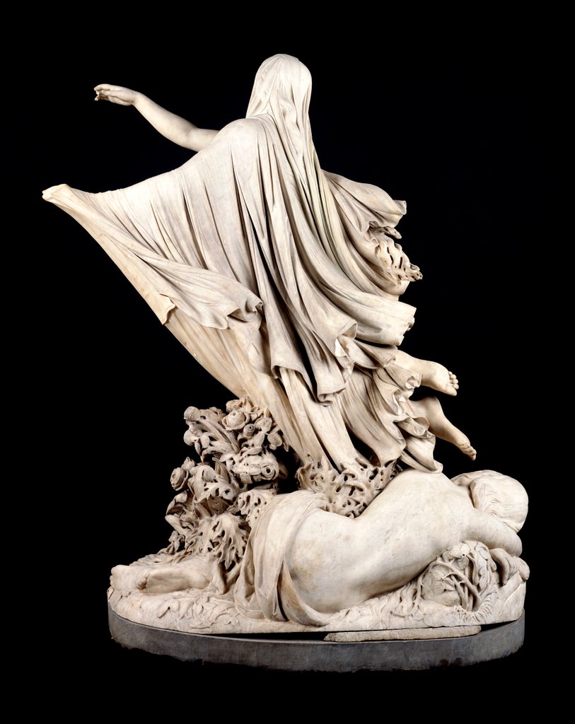 Detail of The Sleep of Sorrow and the Dream of Joy by Raffaelle Monti