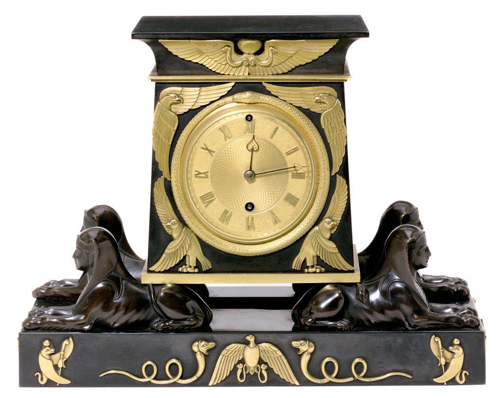 Detail of Mantle Clock by Benjamin Lewis Vulliamy