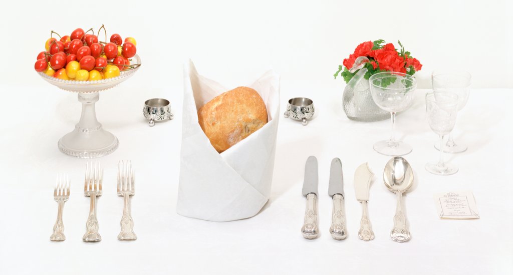 Detail of Table setting. England, late 19th century by Unknown