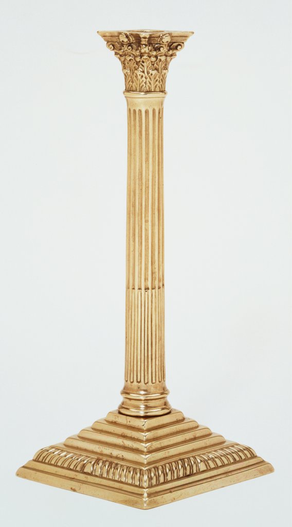 Detail of Candlestick. England, 1776 by Unknown