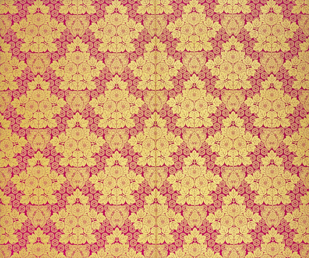 Detail of Furnishing Fabric by Edward William Godwin