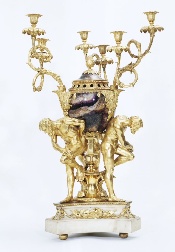 Detail of Candelabra by Robert Adam & Matthew Boulton