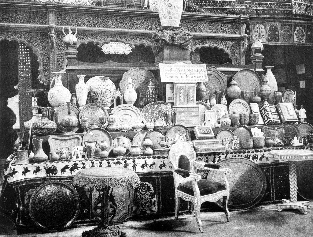 Detail of Fremjee Pestonjee's Stall by Anonymous
