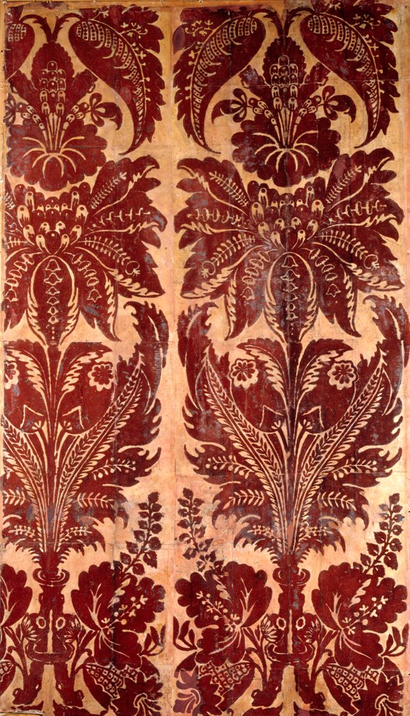 Detail of Wallpaper by Unknown
