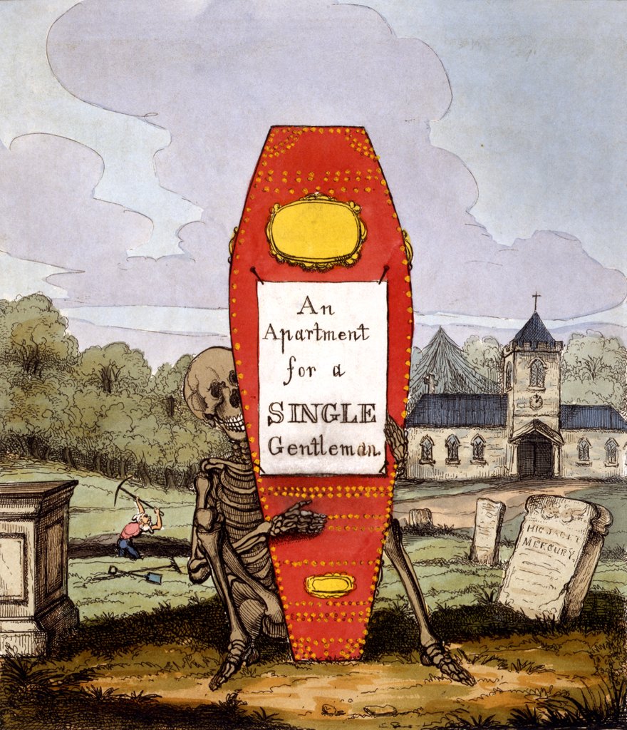 Detail of A Grave Idea by Thomas Jones