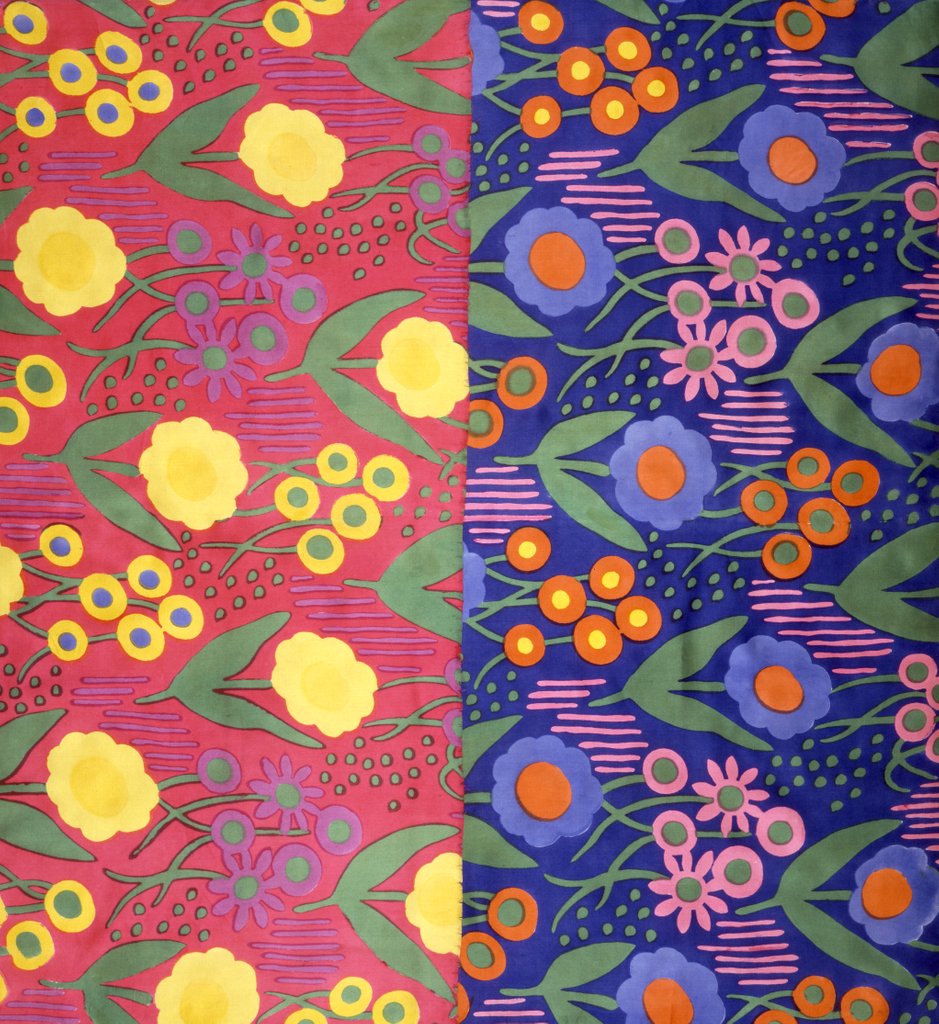 Detail of Dress fabric by Unknown