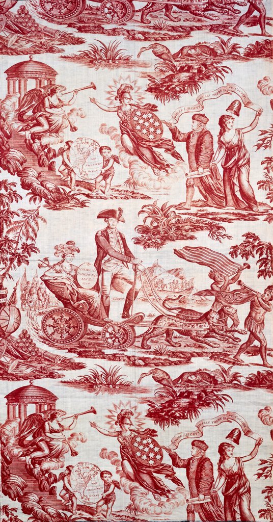 Detail of American Independance. England, late 18th century by Unknown