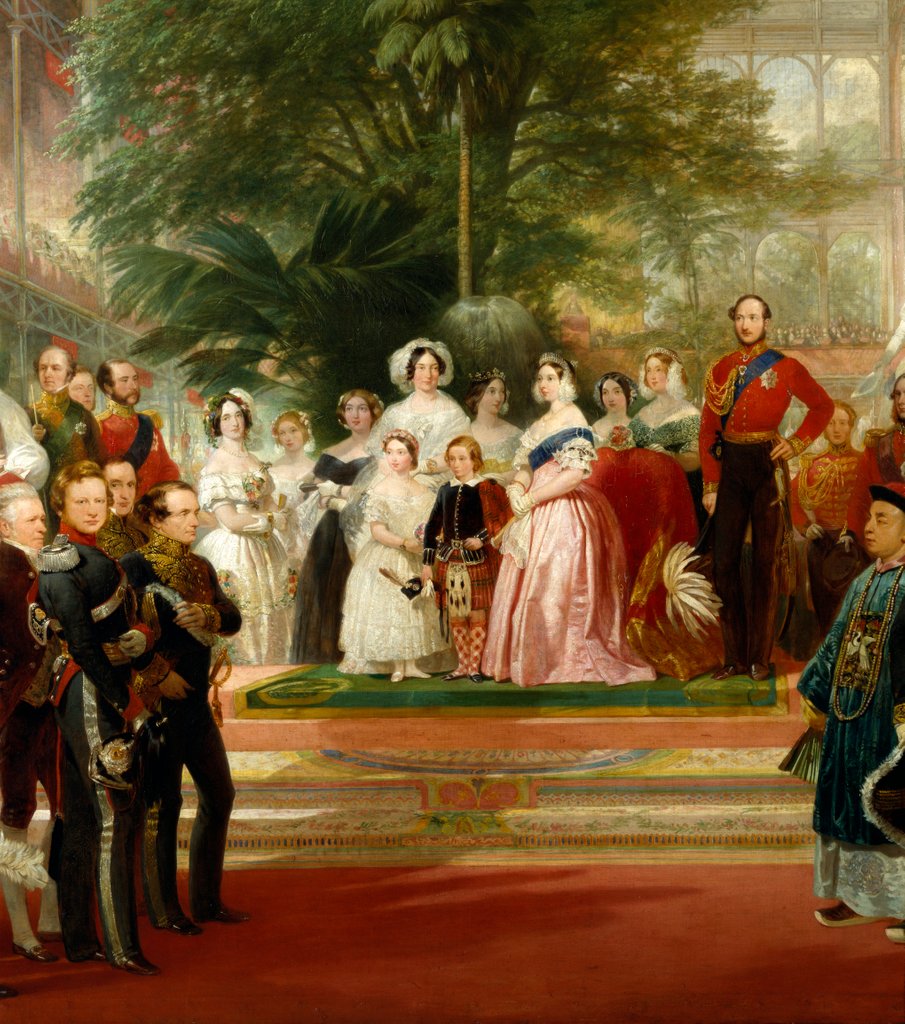 Detail of Opening of the Great Exhibition by Henry Courtney Selous