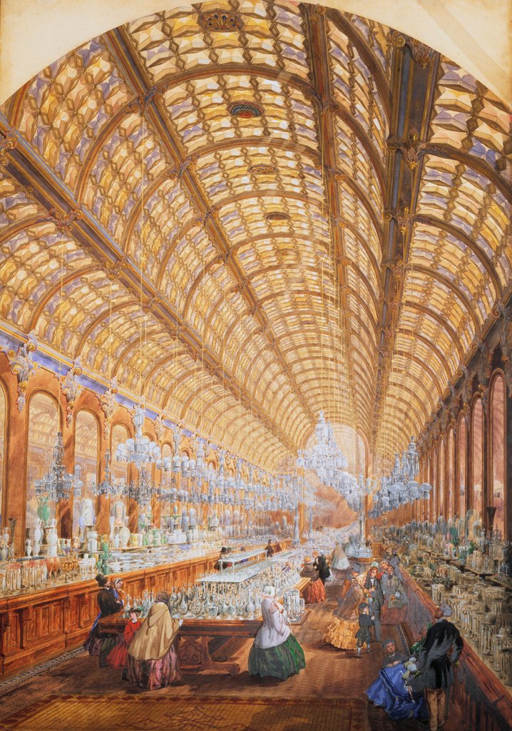 Detail of Osler's Gallery by Owen Jones