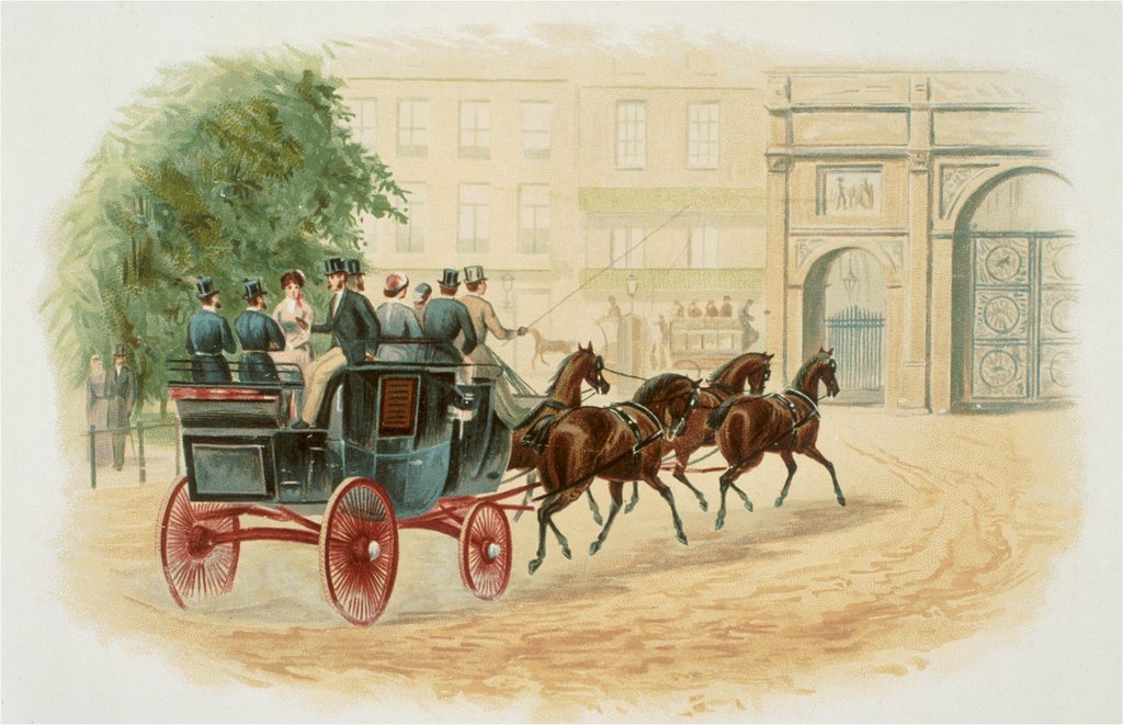 Detail of Victorian Christmas Card. England, 19th century by Anonymous
