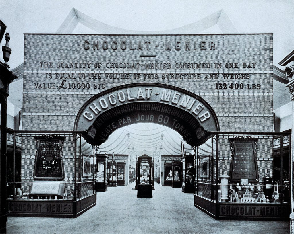 Detail of Exhibition of Chocolate Menier at the Franco-British Exhibitio by Anonymous