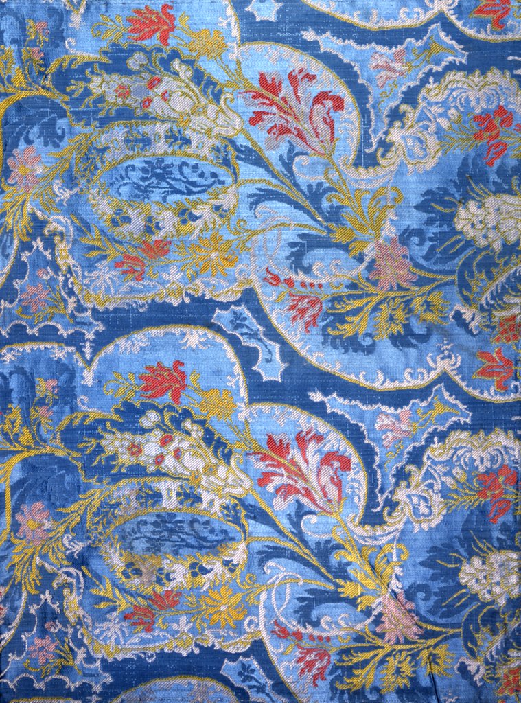 Detail of Dress fabric design, detail by Unknown