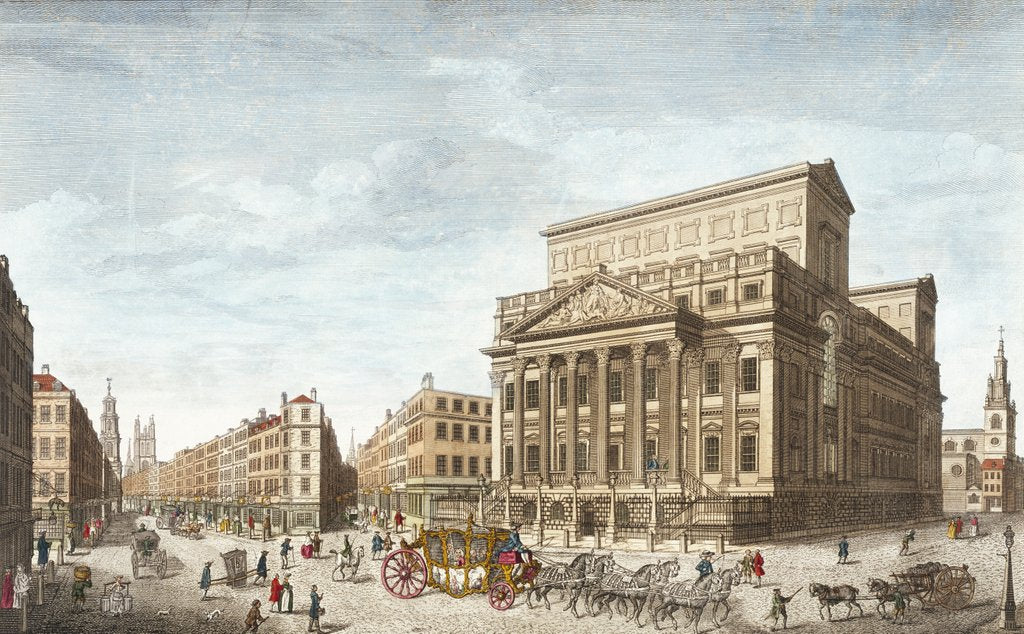 Detail of Lord Mayor's Mansion House by Unknown