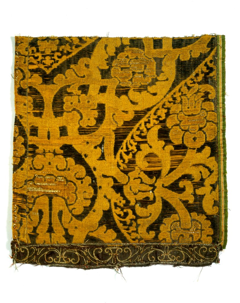 Detail of Floral Textile. Italy, 16th century by Unknown