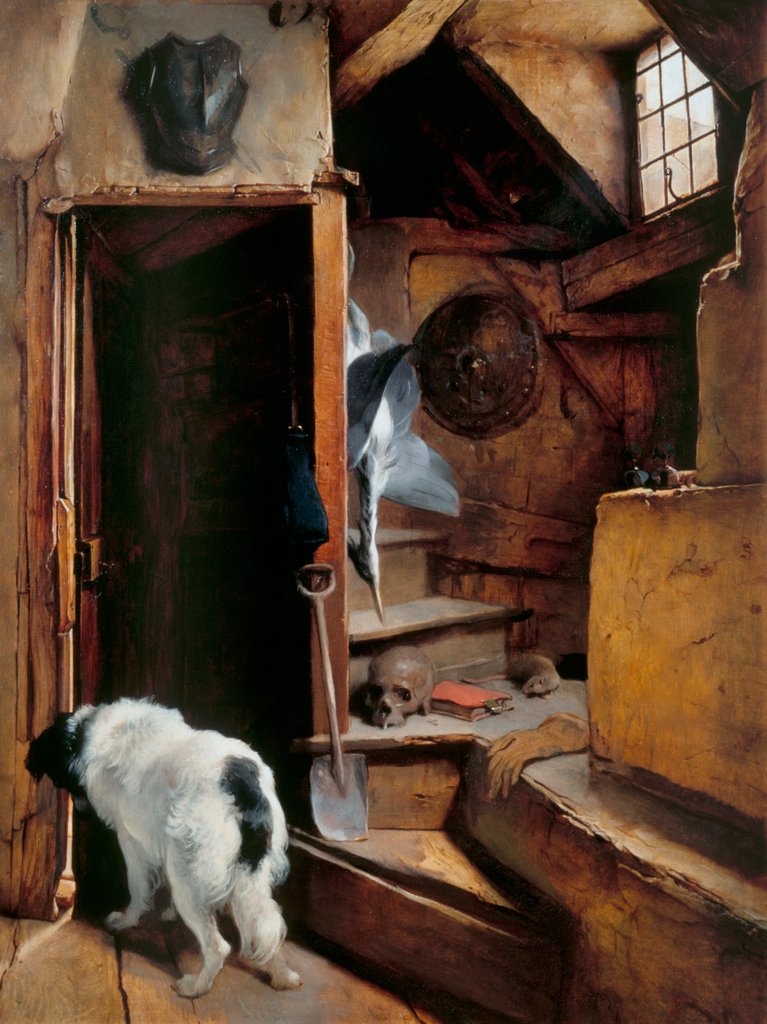 Detail of Interior of Shakespeare's House by Henry Wallis