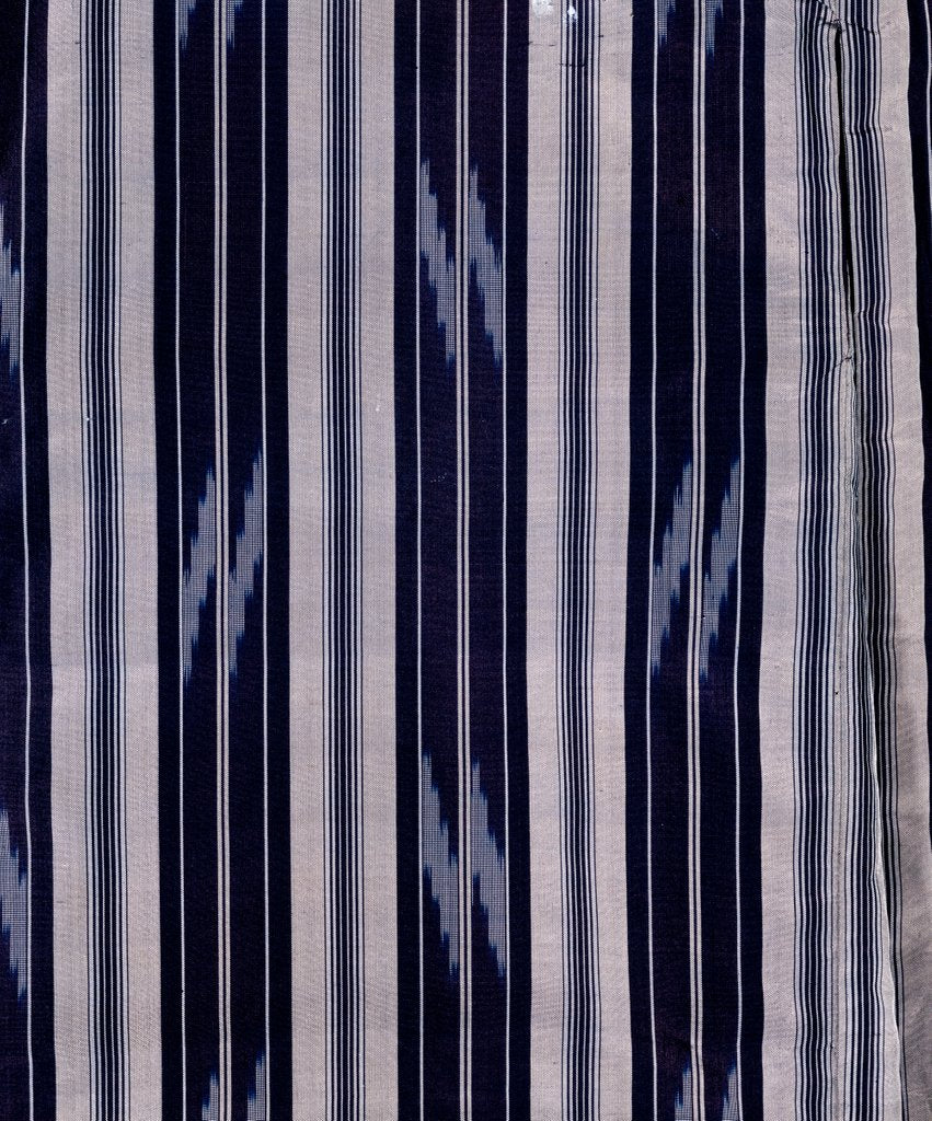 Detail of Stripes on kimono. Japan, late 19th century by Unknown