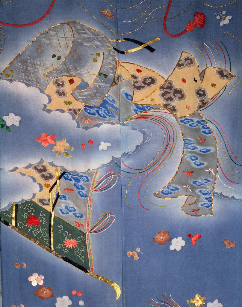 Detail of Kimono, detail. Japan, late 19th century by Unknown