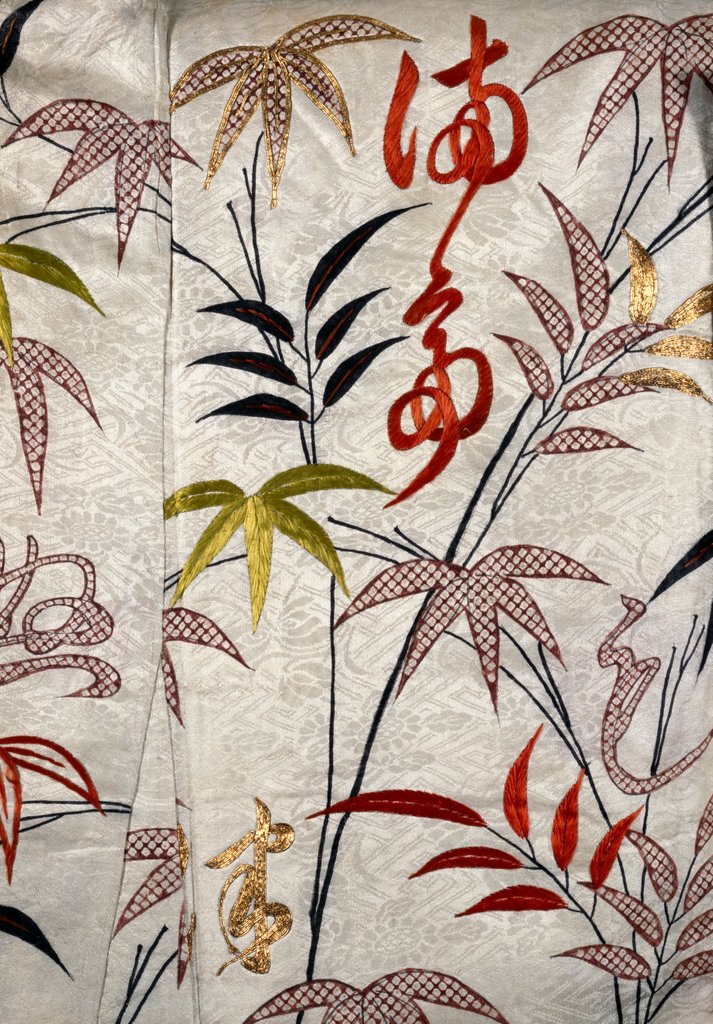 Detail of Kimono, detail. Japan, mid-late 18th century by Unknown