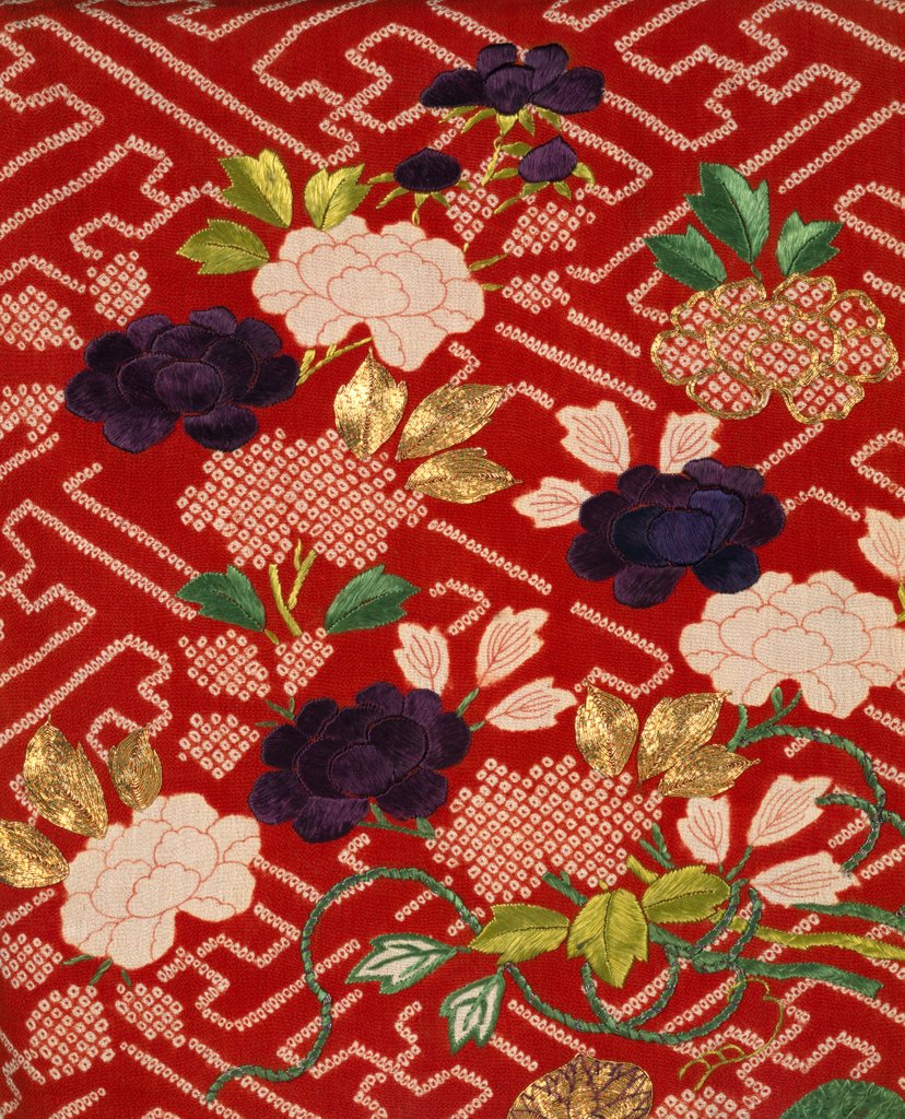 Detail of Kimono, detail. Japan, early 19th century by Unknown