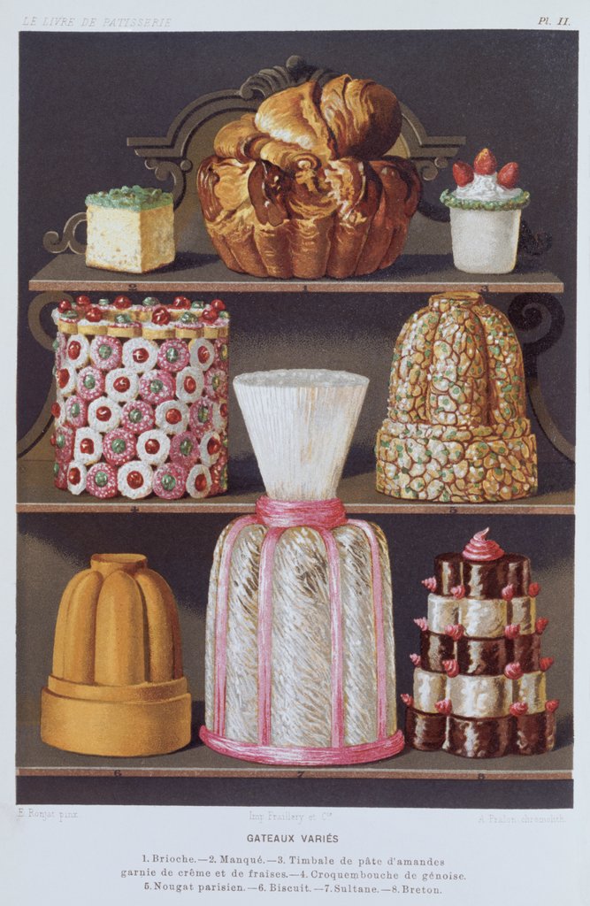 Detail of Gateaux Variés by Anonymous