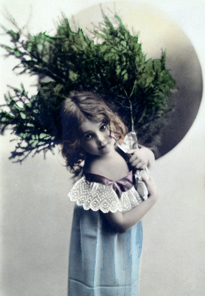 Detail of Christmas Card. England, 20th century by Anonymous