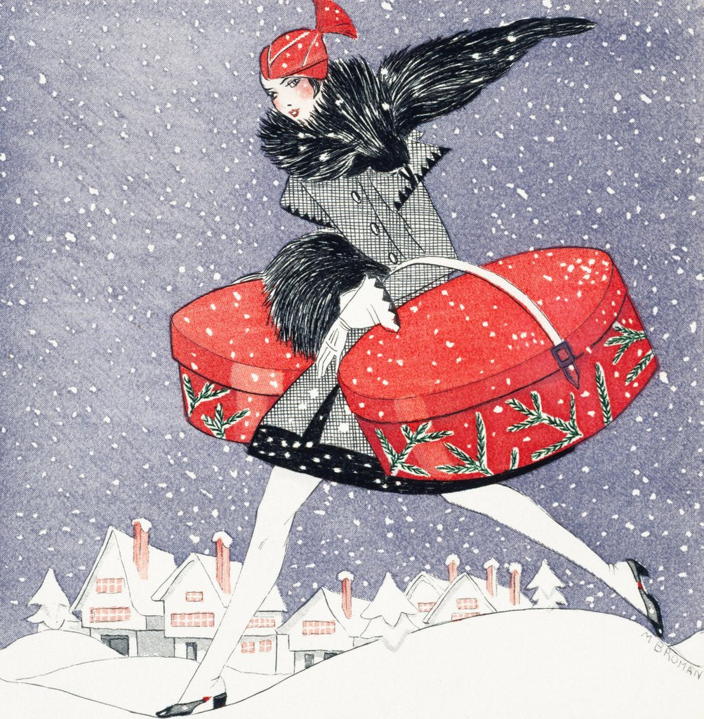 Detail of Christmas Card by Anonymous