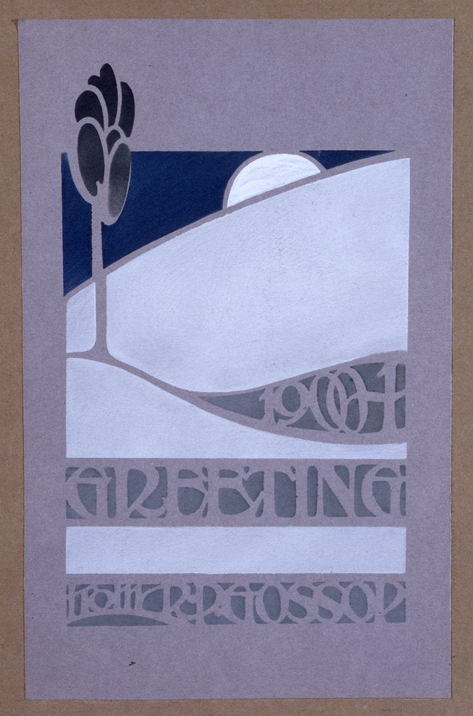 Detail of Greetings Card by Anonymous