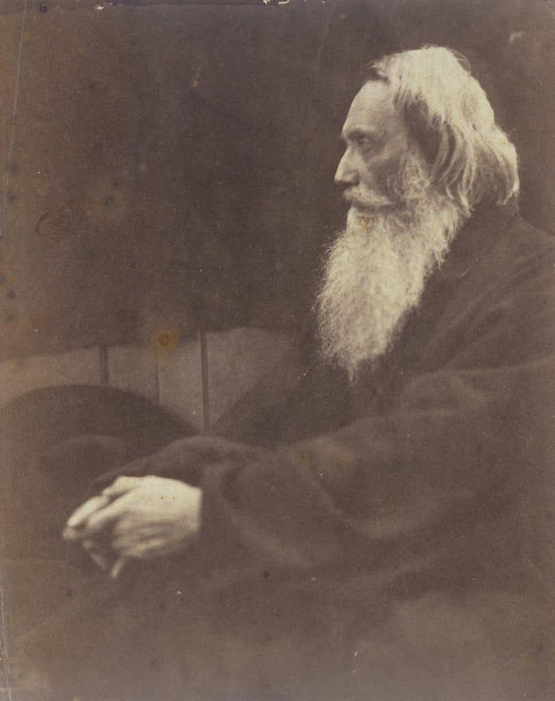 Detail of Henry Taylor by Julia Margaret Cameron