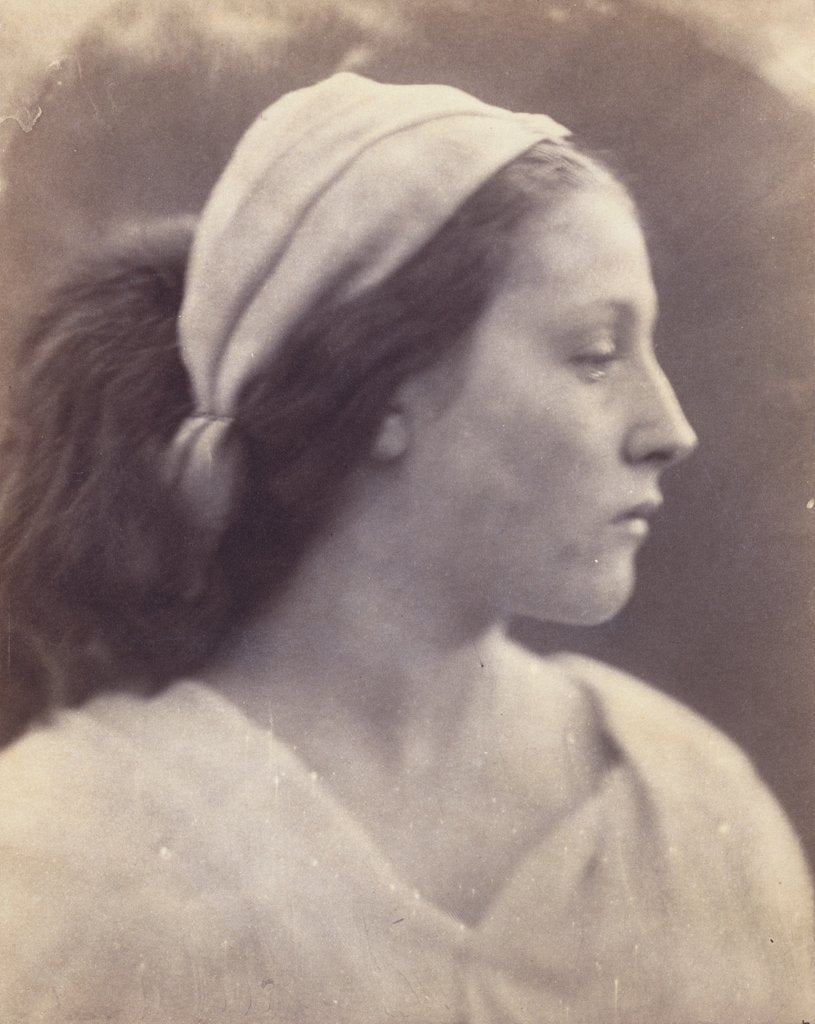 Detail of Lily of The Valley by Julia Margaret Cameron