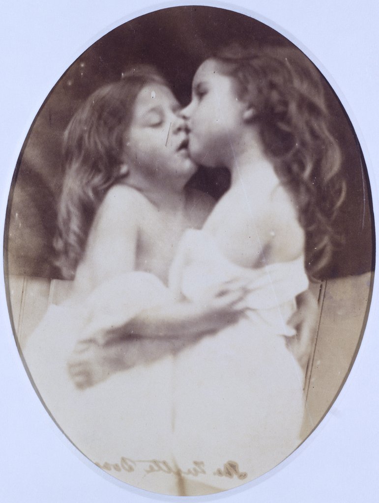 Detail of Turtle Doves by Julia Margaret Cameron