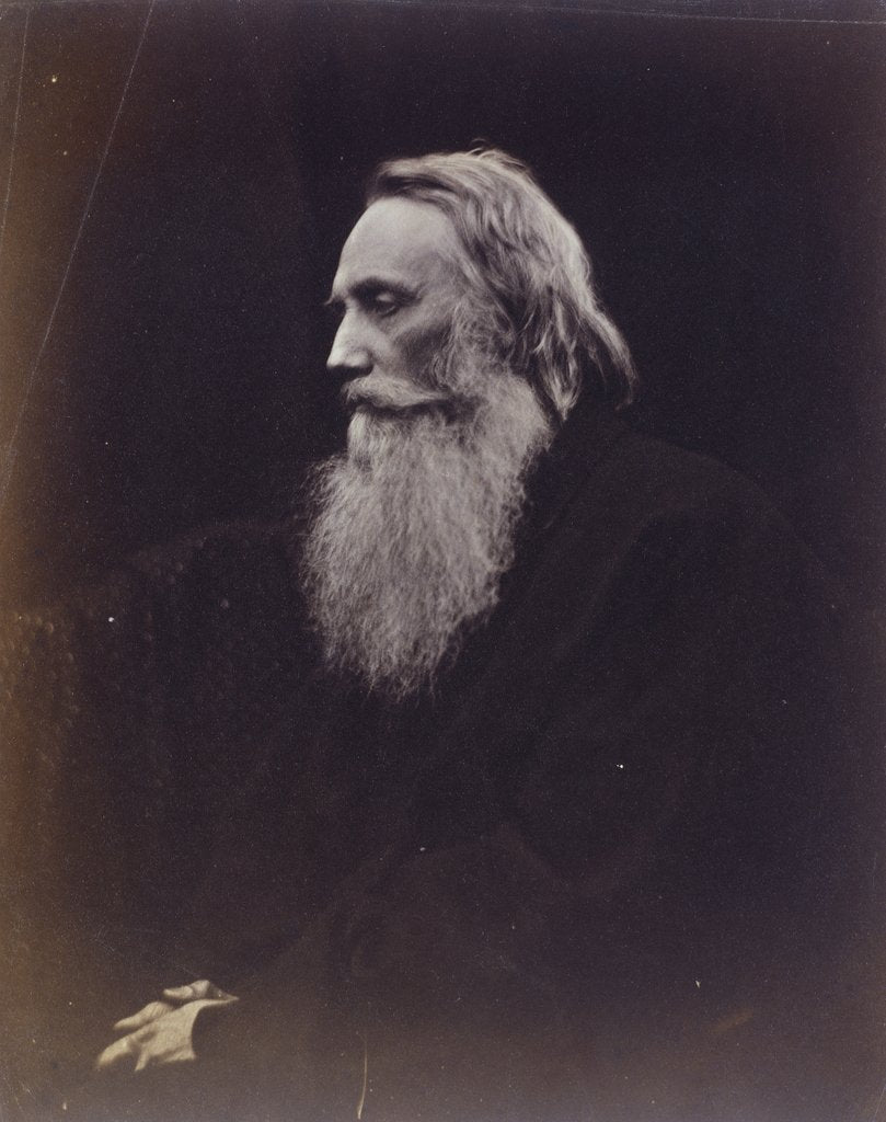 Detail of Henry Taylor by Julia Margaret Cameron