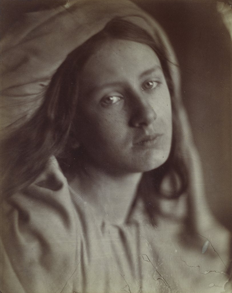 Detail of Beatrice by Julia Margaret Cameron