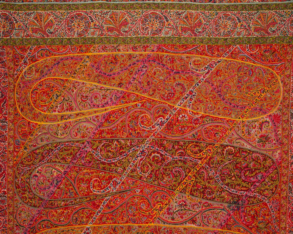 Detail of Shawl, detail by Unknown