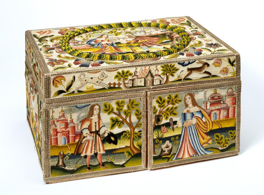 Detail of Casket. England, mid-17th century by Unknown