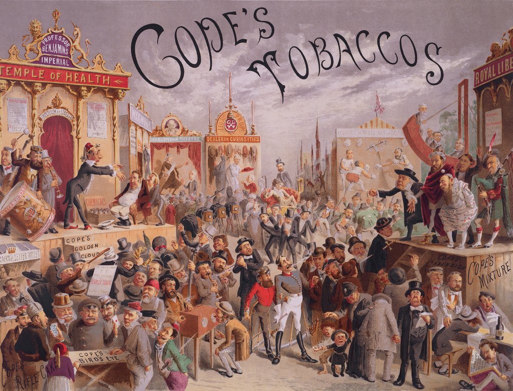 Detail of Cope's Tobaccos by George Pipeshank