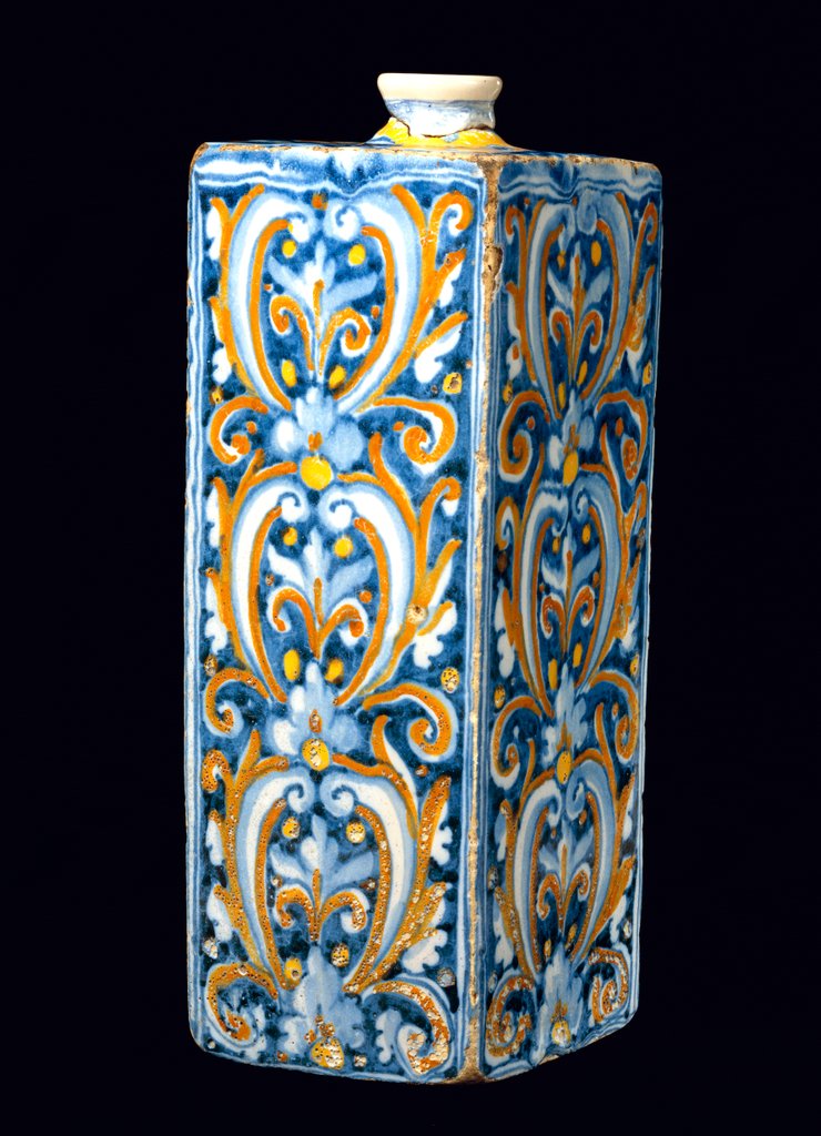 Detail of Spirit flask. Spain, early 17th century by Unknown